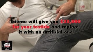 Donate A Testicle The Payout For This Is $35,000