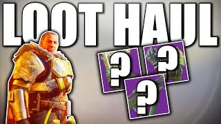 Destiny 2 - IRON BANNER PACKAGES LOOT HAUL !!!
