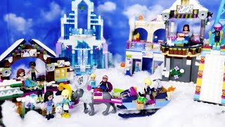 Mikołajki w górach ☃ Lego Friends ☃ Zimowa przygoda Emmy i Stephanie ☃ Bajka po polsku z klockami