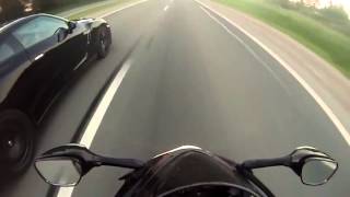 Nissan GTR vs Yamaha R1 vs GSXR 1000