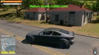 Watch Dogs 2 GamePlay PC with FPS on Geforce 940MX 2GB VRAM