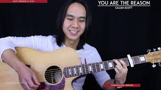 You Are The Reason Guitar Cover Acoustic - Calum Scott ? |Tabs + Chords|