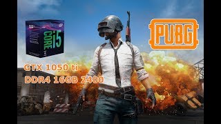 Playerunknown's Battlegrounds 1.0  i5 8600K GTX 1050 Ti  All Settings