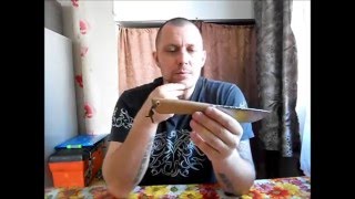 Самодельный Нож "Походный"из ножа от фуганка.