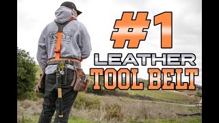 BEST Leather Carpenter's Tool Belt | Buckaroo Leatherworks Review