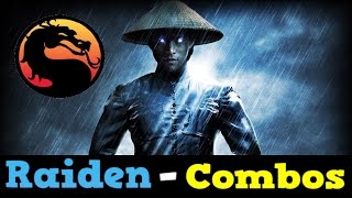 Mortal Kombat X ► Комбо Рэйдена.