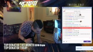 Hooker gets ordered for Gross Gore live on Stream