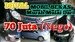 DAFTAR HARGA MOBIL BEKAS MURAH MULAI DARI 70 JUTA || SHOWROOM BANGKIT MULYA MOTOR