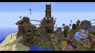 ТОП 10 Лучших Построек Minecraft