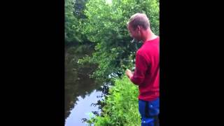 Spinnfischen an der Hunte