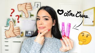 First Impression: Lime Crime Bushy Brow Products | Jessica Melgoza