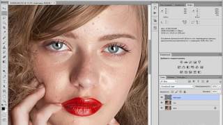 Photoshop. Ретушь методом частотного разложения. (Евгений Карташов)