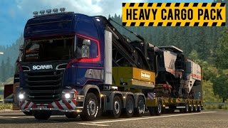 ETS2 Heavy Cargo Pack DLC | Asphaltfräse auf Rädern! ☆ Let's Play Euro Truck Simulator 2