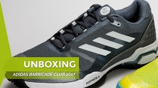 Unboxing Zapatillas Adidas Barricade Club grises 17
