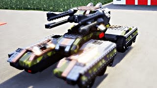 FUTURYSTYCZNY CZOŁG LEGO I NOWY UPDATE - BRICK RIGS PL