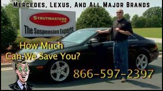 Watch Strutmasters Fix This 2006 Mercedes CLS 500 with Air Suspension Kits