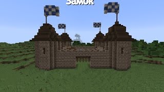 МАЙНКРАФТ:МАЙНКРАФТ ЗАМКИ КАК ПОСТРОИТЬ ЗАМОК