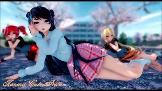 [MMD/Friends/Vocaloid] EVERGLOW-Bon Bon Chocolat [Adri,Lina,Kyoko,Milena,xNellix and Vocaloid]