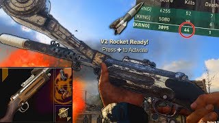 FASTEST FIRING WEAPON in COD WW2 DROPS A V2 ROCKET (44 KD GAMEPLAY)! EPIC Waffe 28 BEST CLASS SETUP!