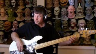 Who's Crying Now Bass Cover