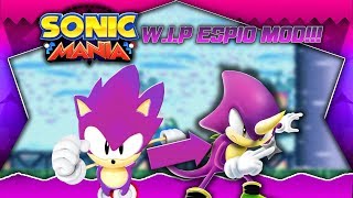 Espio Mod W.I.P + Update/Announcement - Sonic Mania Mod Showcase!!! (#11)