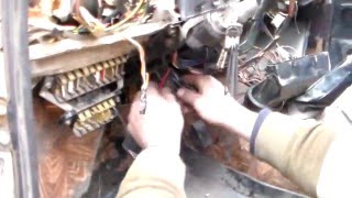 Заводим авто без ключа зажигания.