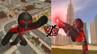 Stickman Rope Hero VS Stickman Rope Hero 2 - Android GamePlay HD
