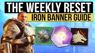 Destiny 2 | IRON BANNER IS BACK! - Weekly Reset, New Shaders, Milestones & Nightfall! (10th October)