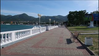Кабардинка. Море, пляж, прогулка по всей набережной. (Папа Может)