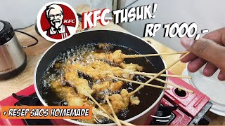 IDE JUALAN | JAJANAN KFC TUSUK Rp 1000an laris di borong anak sekolah