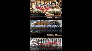 PES Club Manager - 27M Downloads Anniversary Scout, Legend Scout & Trainer Celebration Scout