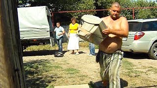 Беженцы в селе Сенгилеевском