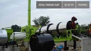 Asphalt drum mix plant in PHILIPPINES