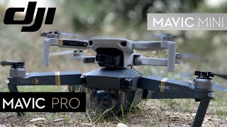 ?MAVIC MINI vs Mavic PRO!!! (DJI) ¿quién gana? ¿cuál comprar?