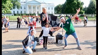 WE MET PRESIDENT DONALD TRUMP!! **PRANK**