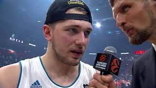 Post-game Interview: MVP Luka Doncic, Real Madrid