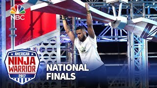 JJ Woods at the Las Vegas National Finals: Stage 2 - American Ninja Warrior 2017