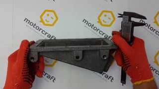 Крышка верхнаяя 1 отверстие, 4 болта трансмиссии мотоблока R175 R180 R190 R195
