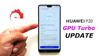 Huawei P20 receives the GPU Turbo update (8.1.0.164)!