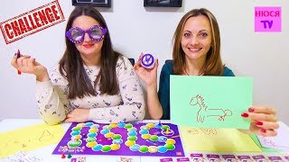 ЧЕЛЛЕНДЖ КРИВЫЕ ОЧКИ Googly Eyes Game Люда ПЛАЧЕТ проверка challenge с канала Viki Show КТО победит