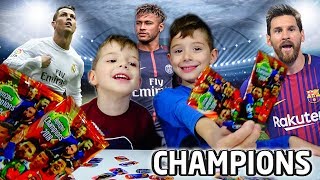 Φακελάκια με Αστέρια Champions Μεταλλικές Τάπες Ποδοσφαίρου 2018 CHALLENGE