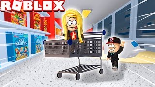 UCIEKAMY Z SUPERMARKETU! (Roblox Obby) | Vito vs Bella