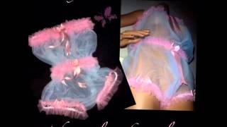 Sissy Panties ~ Prissy Sissy Bespoke (handmade)