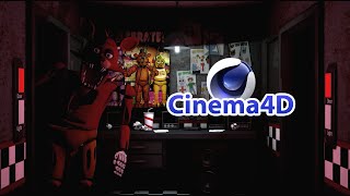 FNaF Cinema4D Foxy Jumpscare Test