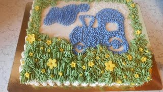 Торт "Паровозик" на 5-летие сыночка. Часть 1. Корж.