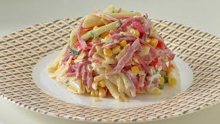 Салат за одну минуту ( объедение ). Salad for one minute.