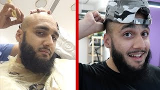 THEY SHAVED MY HEAD!! *FOOTAGE*