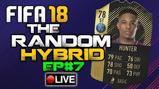 ALEX HUNTER CARD!! FIFA 18 THE RANDOM HYBRID EPISODE 7!