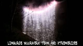 Awesome Firework Waterfall from Poland Triplex