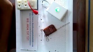 Hướng dẫn lắp công tắc, CB điều khiển từ xa RC1A